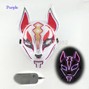 Japanese Fox Mask Neon Led Light