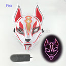 Japanese Fox Mask Neon Led Light