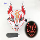 Japanese Fox Mask Neon Led Light