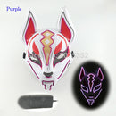 Japanese Fox Mask Neon Led Light