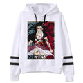 Demon Slayer Hooded Sweatshirt w/ Striped Sleeves - 20 Different Styles