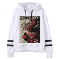 Demon Slayer Hooded Sweatshirt w/ Striped Sleeves - 20 Different Styles