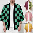 Demon Slayer Men/Women Summer Casual Cool Streetwear Kimono Haori Yukata Cosplay