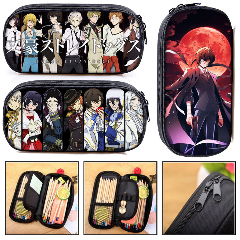 Bungo Stray Dogs Pencil Holder Case 30 Assorted Styles