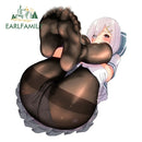 JDM Sexy Anime Girl 13cm x 11.67cm Vinyl Decal Auto Sticker