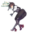 JDM Sexy Anime Girl 13cm x 11.67cm Vinyl Decal Auto Sticker