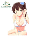 JDM Sexy Anime Girl 13cm x 11.67cm Vinyl Decal Auto Sticker