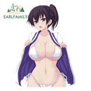 JDM Sexy Anime Girl 13cm x 11.67cm Vinyl Decal Auto Sticker