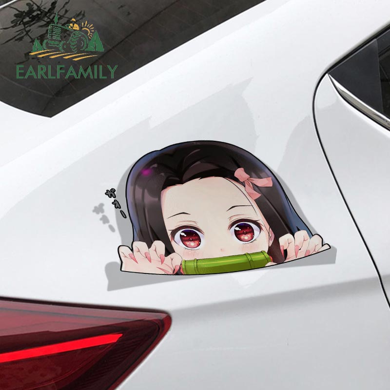 Nezuko Kamado Demon Slayer 13cm x 9cm Vinyl Decal Auto Sticker