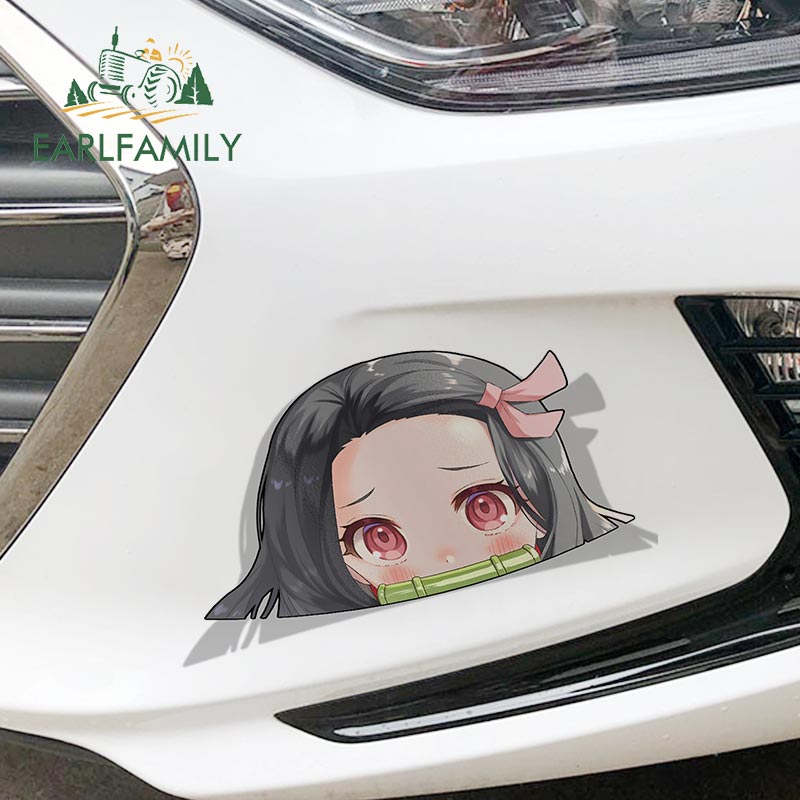 Nezuko Kamado Demon Slayer 13cm x 9cm Vinyl Decal Auto Sticker