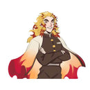 Kyojuro Rengoku Demon Slayer 13cm x 11.1cm Vinyl Decal Auto Sticker