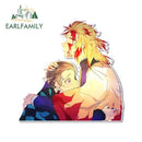 Kyojuro Rengoku Demon Slayer 13cm x 11.1cm Vinyl Decal Auto Sticker