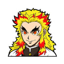 Kyojuro Rengoku Demon Slayer 13cm x 11.1cm Vinyl Decal Auto Sticker