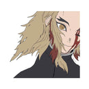 Kyojuro Rengoku Demon Slayer 13cm x 11.1cm Vinyl Decal Auto Sticker