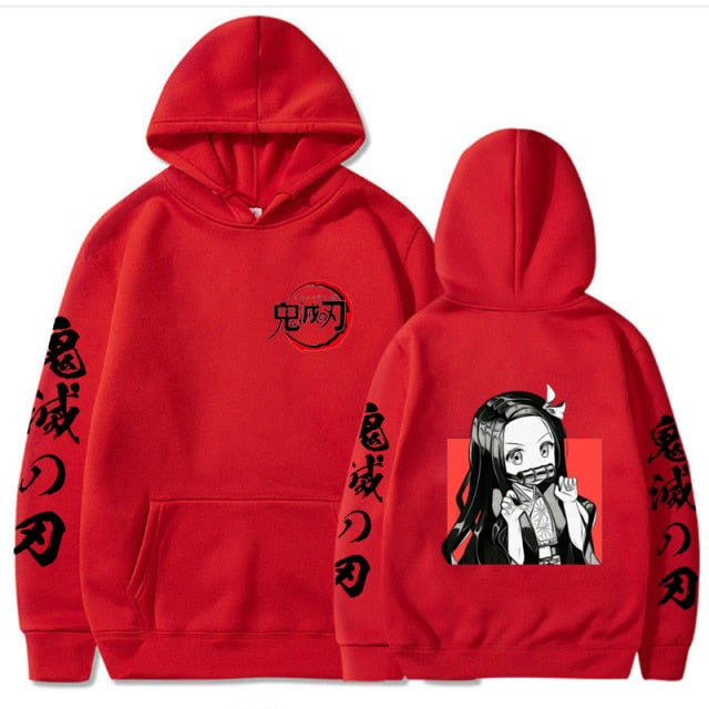 Nezuko Kamado Demon Slayer Hooded Sweatshirt