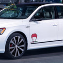 Hisoka Hunter X Hunter 13cm x 11.8cm Vinyl Decal Auto Sticker