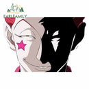 Hisoka Hunter X Hunter 13cm x 11.8cm Vinyl Decal Auto Sticker