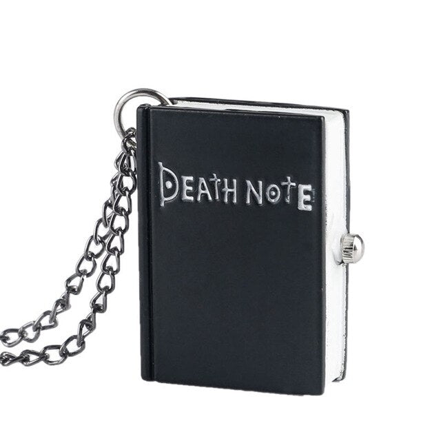 Death Note Bronze/Black Necklace Quartz Pocket Watch