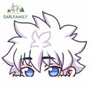 Killua Zoldyck Hunter X Hunter 13cm x 7.9cm Vinyl Decal Auto Sticker