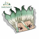 Senku Ishigami Dr. Stone 13cm x 10.7cm Vinyl Decal Auto Sticker