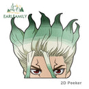 Senku Ishigami Dr. Stone 13cm x 10.7cm Vinyl Decal Auto Sticker