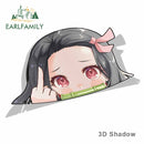 Nezuko Kamado Demon Slayer 13cm x 9cm Vinyl Decal Auto Sticker