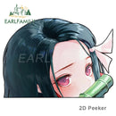 Nezuko Kamado Demon Slayer 13cm x 9cm Vinyl Decal Auto Sticker