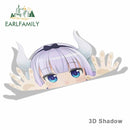 Kanna Kamui Miss Kobayashi's Dragon Maid 13cm x 7.5cm Vinyl Decal Auto Sticker