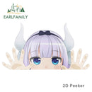 Kanna Kamui Miss Kobayashi's Dragon Maid 13cm x 7.5cm Vinyl Decal Auto Sticker