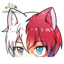 My Hero Academia Characters 13cm x 11.6cm Vinyl Decal Auto Sticker - 18 Different Styles