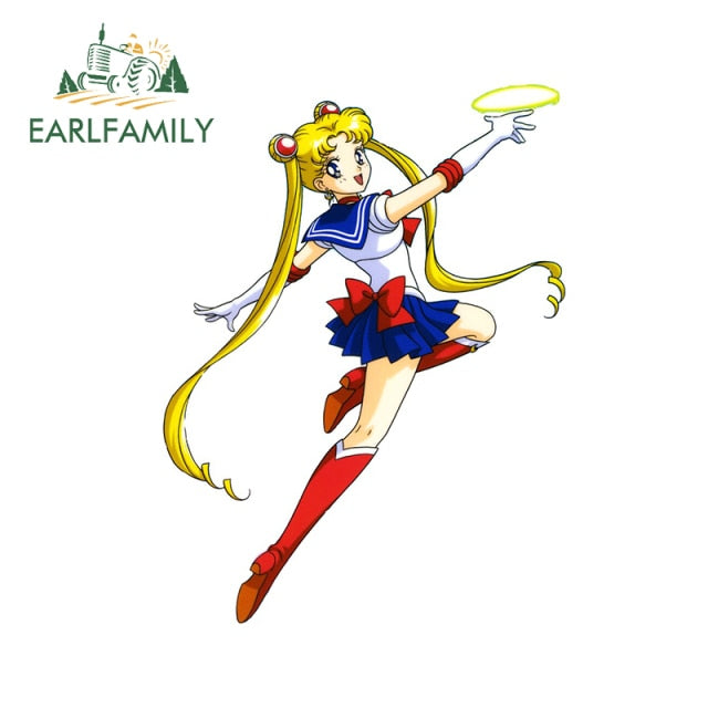 Sailor Moon 13cm x 10.3cm Vinyl Decal Auto Sticker