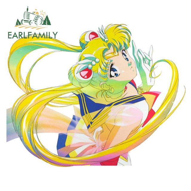 Sailor Moon 13cm x 10.3cm Vinyl Decal Auto Sticker