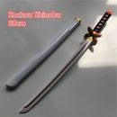 Demon Slayer Wooden Prop Sword Cosplay Weapon 80cm in length