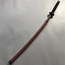 Demon Slayer Wooden Prop Sword Cosplay Weapon 80cm in length