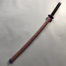 Demon Slayer Wooden Prop Sword Cosplay Weapon 80cm in length