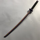Demon Slayer Wooden Prop Sword Cosplay Weapon 80cm in length