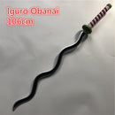 Demon Slayer Wooden Prop Sword Cosplay Weapon 80cm in length