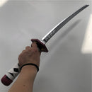 Demon Slayer Wooden Prop Sword Cosplay Weapon 80cm in length