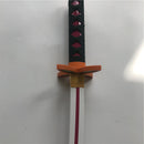 Demon Slayer Wooden Prop Sword Cosplay Weapon 80cm in length