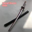 Demon Slayer Wooden Prop Sword Cosplay Weapon 80cm in length