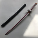 Demon Slayer Wooden Prop Sword Cosplay Weapon 80cm in length