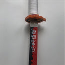Demon Slayer Wooden Prop Sword Cosplay Weapon 80cm in length