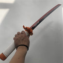 Demon Slayer Wooden Prop Sword Cosplay Weapon 80cm in length