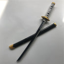Demon Slayer Wooden Prop Sword Cosplay Weapon 80cm in length