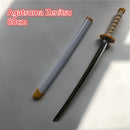 Demon Slayer Wooden Prop Sword Cosplay Weapon 80cm in length