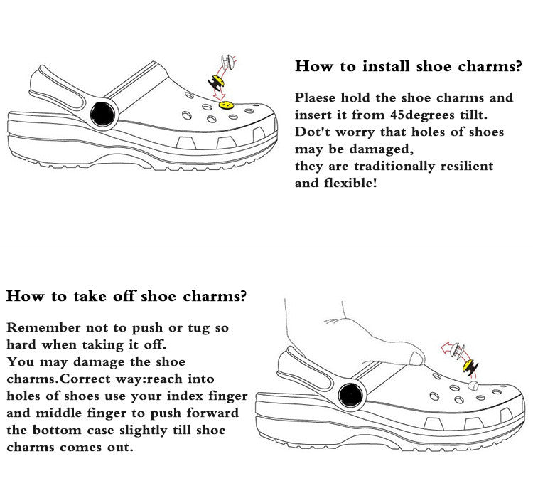 Jujutsu Kaisen Croc Shoe Charms