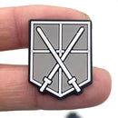 Attack on Titan Croc Shoe Charms