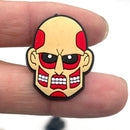 Attack on Titan Croc Shoe Charms