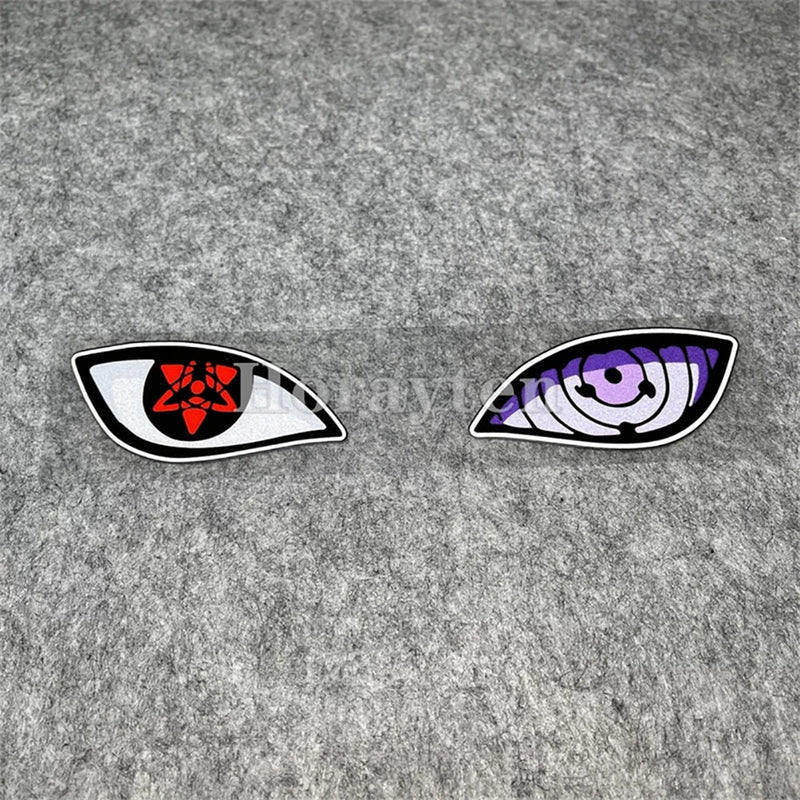 Sasuke Mangekyou Sharingan Rinnegan Eyes Naruto Vinyl Decals